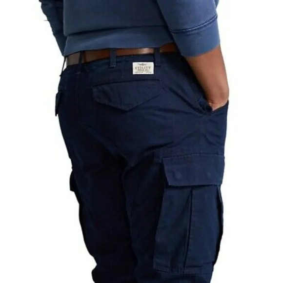 Polo Ralph Lauren Men's Aviator Navy Utility Surplus Slim Fit Cotton Cargo Pants - Picture 4 of 12